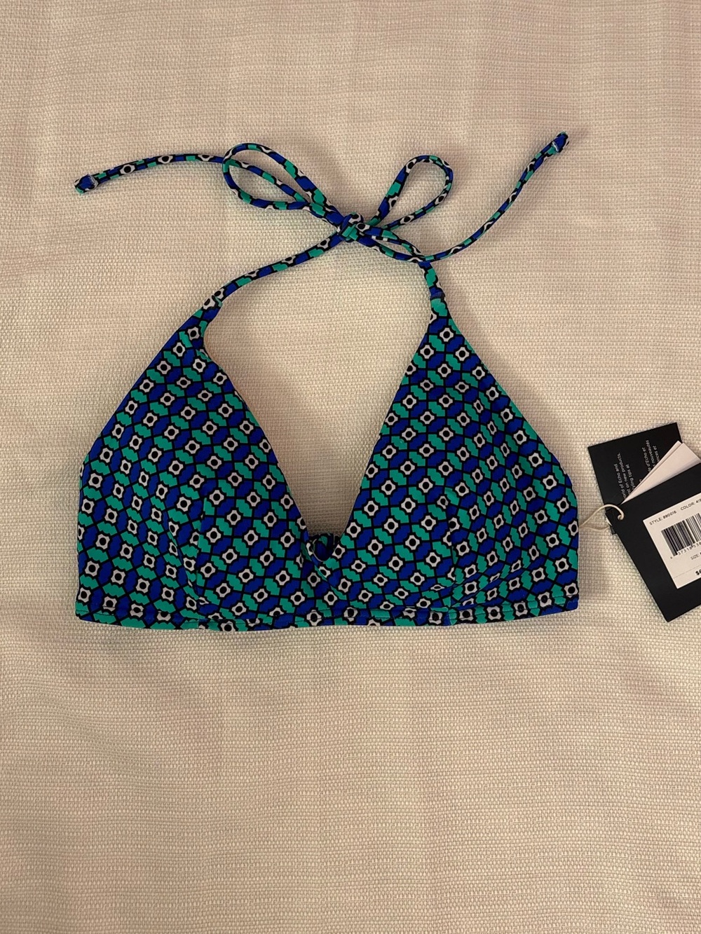 Echo New York Women Bikini Top Sz Medium NWT -